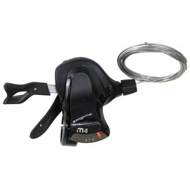 Манетка велосипедная SunRace Dual Lever Trigger M400 Right, 7S, Cable 2100mm, DLM400.R700.0S1, изображение  - НаВелосипеде.рф