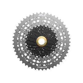 Кассета велосипедная SunRace MZX0 12S, 11-50T, Black Chrome+Gray, CSMZX0.WA5G.1S0, изображение  - НаВелосипеде.рф