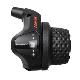 Шифтер SHIMANO NEXUS ASL3S41E160LS REVOSHIFT, левый, 3скорости, трос+рубашка, 1600 мм+ Bell Crank, черный, 2-3159, изображение  - НаВелосипеде.рф