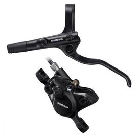 Тормозной набор SHIMANO AMT200KLFPRA100, гидравлика, дисковый. передний, ручка+шланг1000мм+калипер+колодки, 2-8083, изображение  - НаВелосипеде.рф
