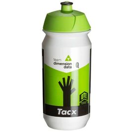 Фляга велосипедная Tacx Pro Teams Dimension Data, 500 мл, бело-зеленый, T5749.04, изображение  - НаВелосипеде.рф