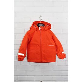 Куртка детская Didriksons DROPPEN KIDS JACKET, оранжевый, 502935, Вариант УТ-00174927: Размер: 100, изображение  - НаВелосипеде.рф