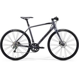 Гибридный велосипед Merida Speeder 300 28" 2020, Вариант УТ-00174207: Рама: SM (52см) (Рост: 170-180 см), Цвет: antracite/black, изображение  - НаВелосипеде.рф