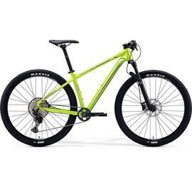 Горный велосипед Merida Big.Nine SLX Edition 29" 2020, Вариант УТ-00174172: Рама: M (17") (Рост: 167-183 см), Цвет: GlossyGreen/Black, изображение  - НаВелосипеде.рф