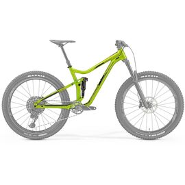 Рама велосипедная Merida One-Forty 900-FRM 27.5", 2019, Вариант УТ-00171587: Размер: L (19") (Рост: 177-190 см), Цвет: Green/Black , изображение  - НаВелосипеде.рф