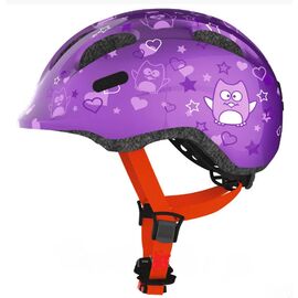 Велошлем детский ABUS SMILEY 2.0, пурпурный, "Звезды", Вариант УТ-00176848: Размер: S (45-50 см), изображение  - НаВелосипеде.рф