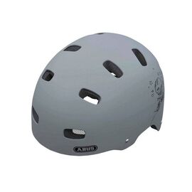 Велошлем детский ABUS SCRAPER KID V.2, серый, Вариант УТ-00176845: Размер: S (48-55 см), изображение  - НаВелосипеде.рф