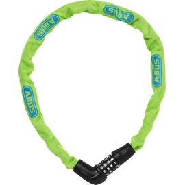 Велосипедный замок ABUS 5805C цепь, кодовый, 750 х 5, лайм, 724961_ABUS, изображение  - НаВелосипеде.рф