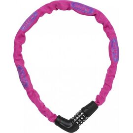Велосипедный замок ABUS 5805C цепь, кодовый, 750 х 5, розовый, 724978_ABUS, изображение  - НаВелосипеде.рф