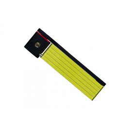 Велосипедный замок ABUS BORDO uGrip 5700 складной, сегментный, с ключом, 800 х 5, лайм, 112744_ABUS, изображение  - НаВелосипеде.рф