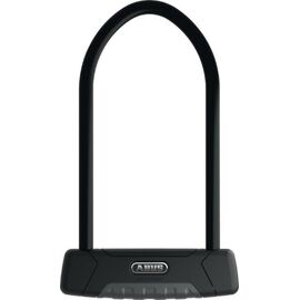 Велосипедный замок ABUS GRANIT Plus 470/150HB300, U-образный, на ключ, с креплением, 109 х 12, черный  111945_ABUS, изображение  - НаВелосипеде.рф