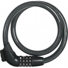 Велосипедный замок ABUS TRESOR 1340 тросовый, кодовый, 750 мм, черный, 214790_ABUS, изображение  - НаВелосипеде.рф