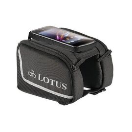 Велосумка Lotus SH-P23L, на раму, c чехлом для смартфона дисплеем до 5", полиэстер, нейлон и PVC, Lotus_SH-P23L, изображение  - НаВелосипеде.рф