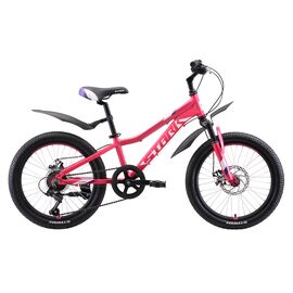 Детский велосипед Stark Bliss 20.1 D 20" 2020, Вариант УТ-00174389: Рама: one size (Рост: 115-135 см), Цвет: розовый/фиолетовый/белый, изображение  - НаВелосипеде.рф