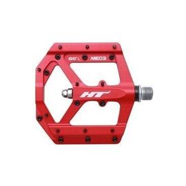 Педали велосипедные HT ME03, Red, ME03XXD008G1X1, изображение  - НаВелосипеде.рф