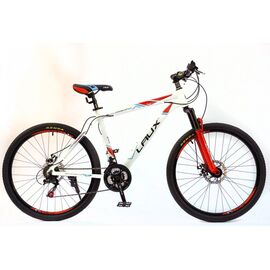 Горный велосипед LAUX GROW UP 26 Disc, 26", Вариант УТ-00179796: Рама: 19" (Рост: 180-195 см), Цвет: белый, изображение  - НаВелосипеде.рф