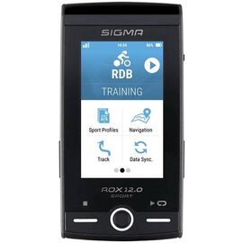 Велокомпьютер SIGMA ROX 12.0 SPORT GPS SEТ, беспроводной, серый, SIG_01, изображение  - НаВелосипеде.рф