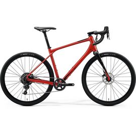 Велосипед кроссовый Merida Silex 600 К:700C, 2020, Вариант УТ-00174814: Рама: L (53 cm) (Рост: 181-192 см), Цвет: GlossyX'masRed/MattBlack , изображение  - НаВелосипеде.рф