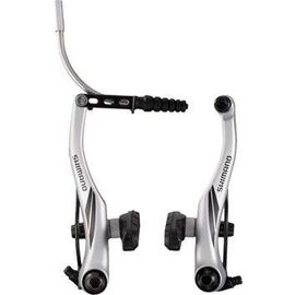 Тормоз для велосипеда Shimano задний V-brake, M432, серебристый, S70C, 16мм EBRM432RX41SSP, изображение  - НаВелосипеде.рф