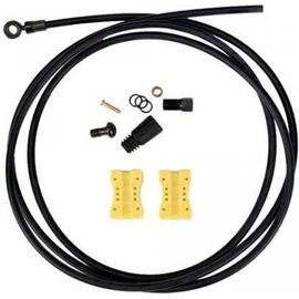 Гидролиния SHIMANO BH63, 900мм,черная,banjo под 90 градусов, Y8H298010,Y8H098010,TL-BH61 ISMBH63L090, изображение  - НаВелосипеде.рф