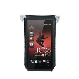 Чехол водонепроницаемый TOPEAK, для смартфонов с экраном 3"-4", чёрный, TT9830B, изображение  - НаВелосипеде.рф