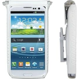 Чехол водонепроницаемый TOPEAK для 4"-5" смартфонов screen smart phones, белый, TT9831W, изображение  - НаВелосипеде.рф