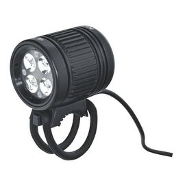 Фонарь диодный KELLYS BEAM, передний, 4 диода CREE, 4 режима, влагозащита, с аккумулятором, LED Beam black, изображение  - НаВелосипеде.рф