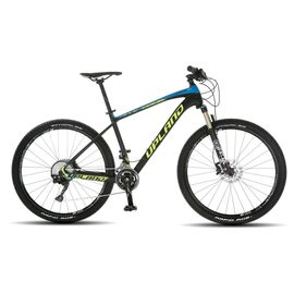 Горный велосипед Upland Arrow PRO-650B 27,5" 2017, Вариант УТ-00032959: Рама 18", рост 167-178 см, черный/синий/зеленый, изображение  - НаВелосипеде.рф