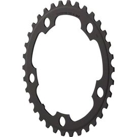 Звезда передняя SHIMANO, для FC-RS500, 34T-MH, черная, для 50-34T, Y1PR34000, изображение  - НаВелосипеде.рф