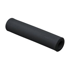 Грипсы велосипедные KELLYS KLS SILICA, 130 мм, силикон, черный, ZKE92741, изображение  - НаВелосипеде.рф