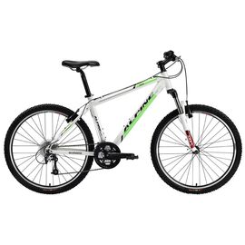 Горный велосипед Alpine Bike 5000S, 26", Вариант УТ-00179735: Рама: 17,5" (Рост: 165-180 см), Цвет: бело-зеленый, изображение  - НаВелосипеде.рф