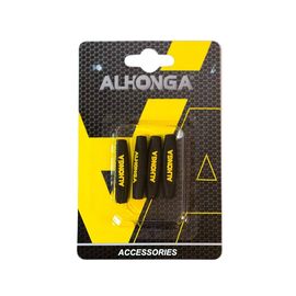 Комплект накладок на оболочку троса Alhonga HJ-PX006, силикон, на блистере, 1 шт, черный, ALH_HJ-PX006, изображение  - НаВелосипеде.рф
