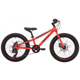 Детский велосипед Pride ROCCO 2.1 20'' 2019, Вариант УТ-00181413: Возраст: 6-9 лет (Рост:110-135 см), Цвет: красный, изображение  - НаВелосипеде.рф