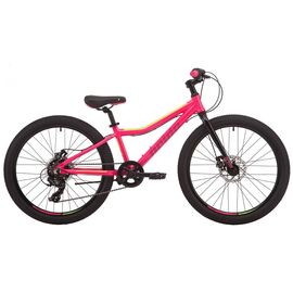 Подростковый велосипед Pride FRIDA 4.1 24" 2019, Вариант УТ-00181428: Возраст: 8-12 лет (Рост: 130-150 см), Цвет: розовый, изображение  - НаВелосипеде.рф