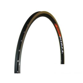 Обод велосипедный 26" TRIX, алюминий, двойной, под 36 отверстий, 26" x 1.75-2.125, черный, YKL-D10 26"black, изображение  - НаВелосипеде.рф