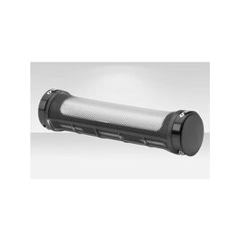 Грипсы велосипедные Velo VLG-975AD2-L2 (H), 135 мм, прозрачно-черные, ST (150176), изображение  - НаВелосипеде.рф