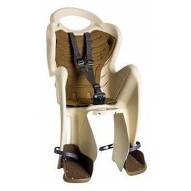 Детское велокресло Vinca Sport, на багажник, бежевое с серой накладкой, до 22 кг, HTP 111 Fraach, изображение  - НаВелосипеде.рф