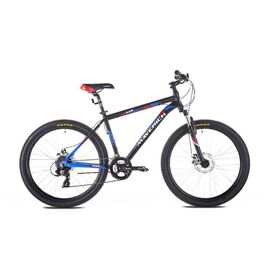 Горный велосипед MAVERICK X29 Disk, 26", 2016, Вариант УТ-00177067: Рама17,5", (Рост: 160-175 см), Цвет: матово-черный/синий, изображение  - НаВелосипеде.рф