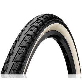 Покрышка велосипедная Continental Ride Tour 20"x1,75 (47-406), Extra Puncture Belt, 180 TPI, Black/White, A230791, изображение  - НаВелосипеде.рф