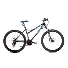 Горный велосипед MAVERICK X24, 26", 2016, Вариант УТ-00177063: Рама: 17.5" (Рост: 160-175 см), Цвет: черный/бирюзовый, изображение  - НаВелосипеде.рф