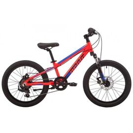 Детский велосипед Pride Rowdy 2.2 20" 2019, Вариант УТ-00181417: Возраст: 6-9 лет (Рост: 110-135 см), Цвет: красный, изображение  - НаВелосипеде.рф