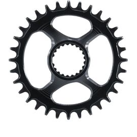Звезда велосипедная Garbaruk, передняя, Shimano XTR M9100 34T Round Black, 5907441539425, изображение  - НаВелосипеде.рф