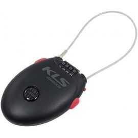 Велосипедный замок KELLYS CODECASE, тросовый вытяжной, кодовый, 1.5 х 900 мм., NKE18566, изображение  - НаВелосипеде.рф