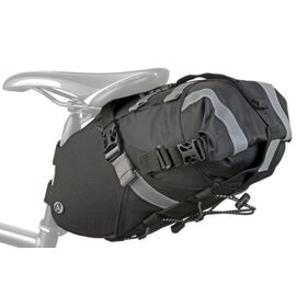 Велоподсумок AUTHOR A-S3152 SUMO X9, подседельный, быстросъемный, раскладной, V=6-12л, влагозащищён, черный, 8- 15002182, изображение  - НаВелосипеде.рф