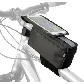 Сумка велосипедная AUTHOR A-R255 TankBagMPP+ чехол для смартфона, 20x9x6,5 см, универнсальное крепление, 8-15001088, изображение  - НаВелосипеде.рф