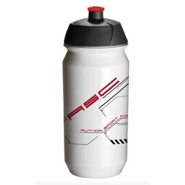 Фляга велосипедная AUTHOR AB-Tcx-Shiva X9, биопластик, 0.6 л, бело-красный, 8-14064017, изображение  - НаВелосипеде.рф