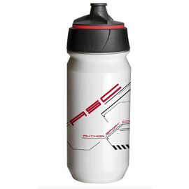 Фляга велосипедная AUTHOR AB-Tcx-Shanti X9, биопластик, 0.6 л, бело-красный, 8-14064022, изображение  - НаВелосипеде.рф