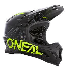 Шлем велосипедный O´Neal Backflip ZOMBIE, black/neon yellow, 0500-572, Вариант УТ-00181261: Размер: S (55/56cm), изображение  - НаВелосипеде.рф