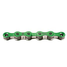 Цепь велосипедная KMC S1, 1 скорость, количество звеньев112 , зеленая, S1 (green), изображение  - НаВелосипеде.рф