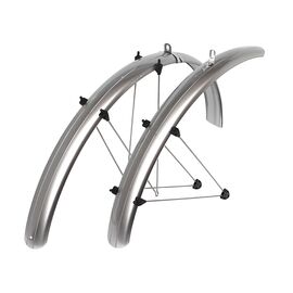 Крылья велосипедные SKS PET SPB, 51мм, 28", серебристые, 6369 3062 21, изображение  - НаВелосипеде.рф